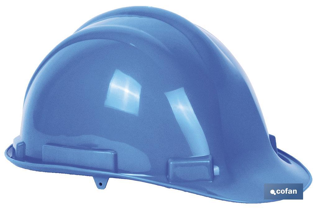 Casco de obra| Con regulador | Fabricado en ABS y polipropileno