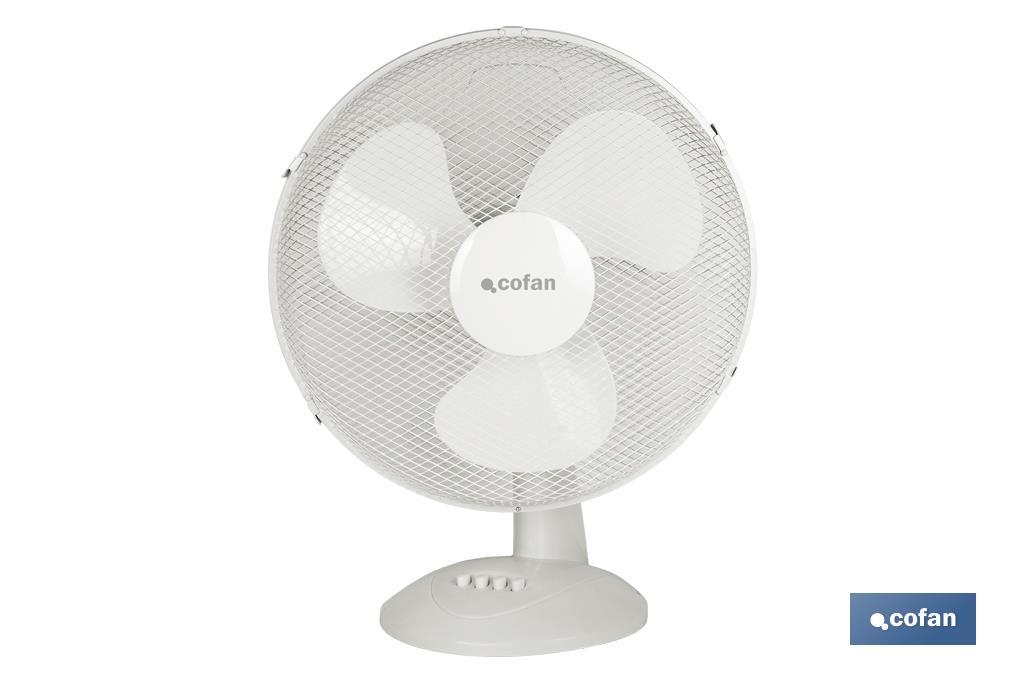 Ventilador Blanco Modelo Solano de 3 velocidades